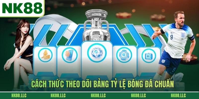 Cách thức theo dõi bảng tỷ lệ bóng đá chuẩn