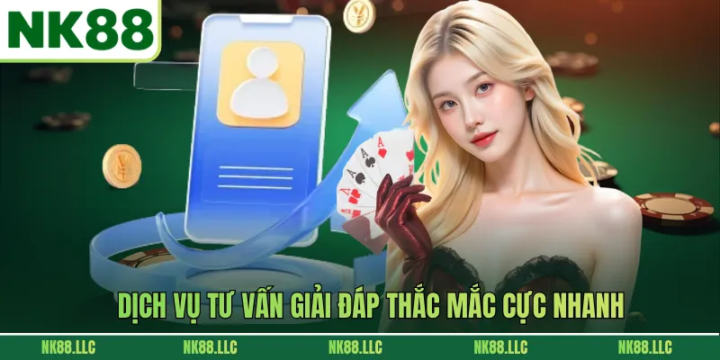 Dịch vụ tư vấn giải đáp thắc mắc cực nhanh