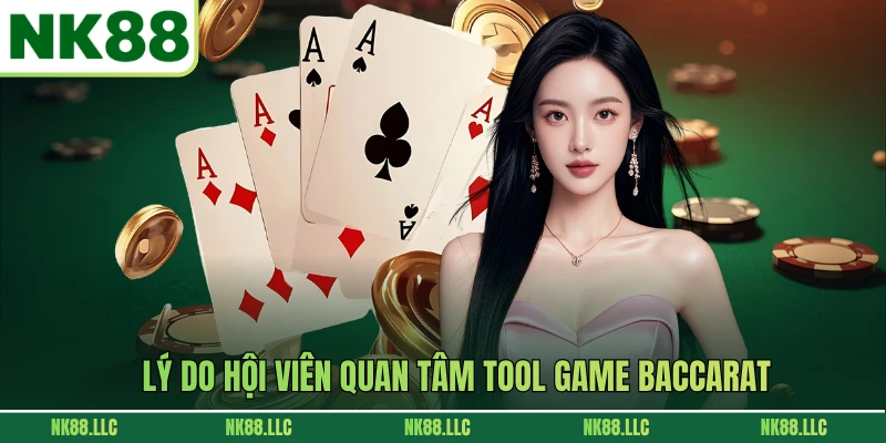 Lý do hội viên quan tâm tool game baccarat
