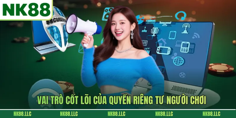 Vai trò cốt lõi của quyền riêng tư người chơi